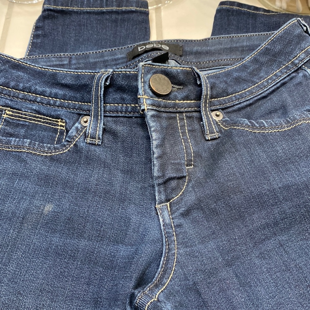 Bebe skinny jeans